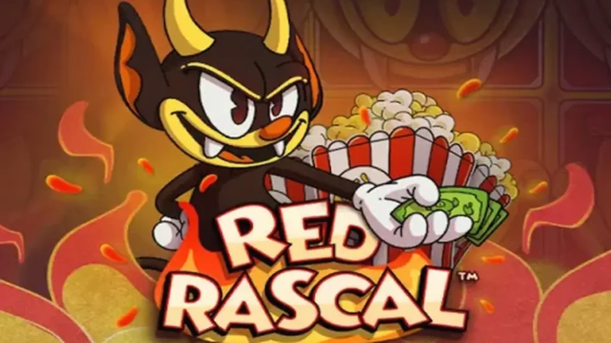 Red Rascal স্লট গেমের ইন্টারফেস এবং চরিত্র ডিজাইন